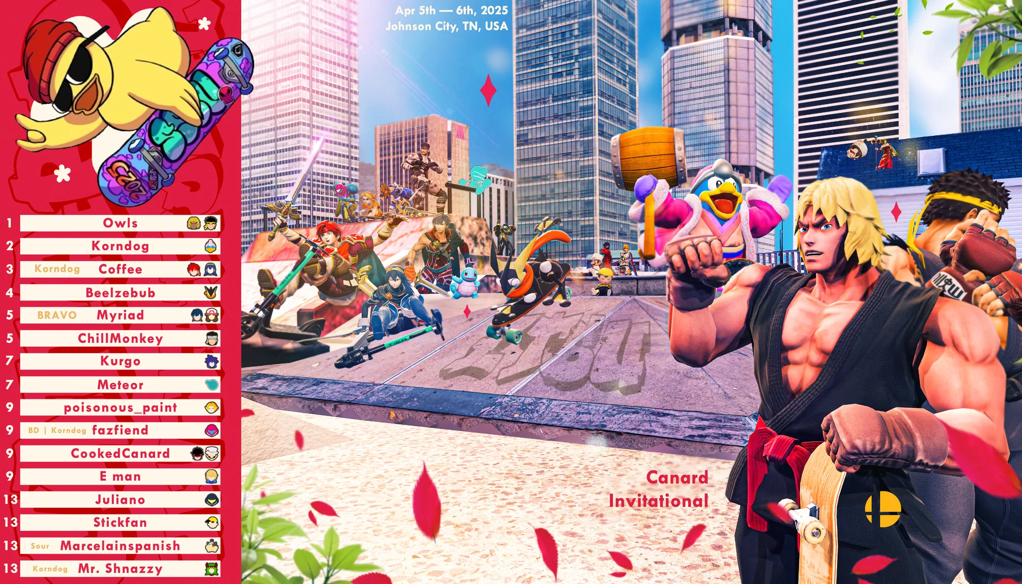 Canard Invitational Graphic