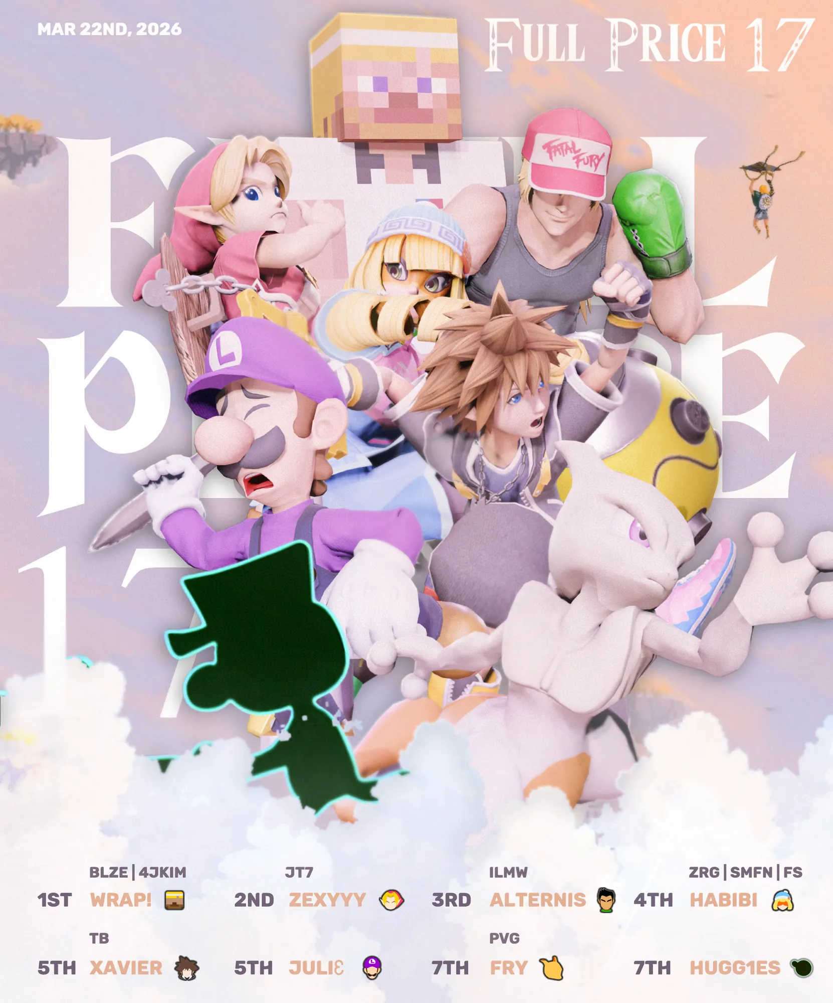 Full Price 17 Top 8 Graphic