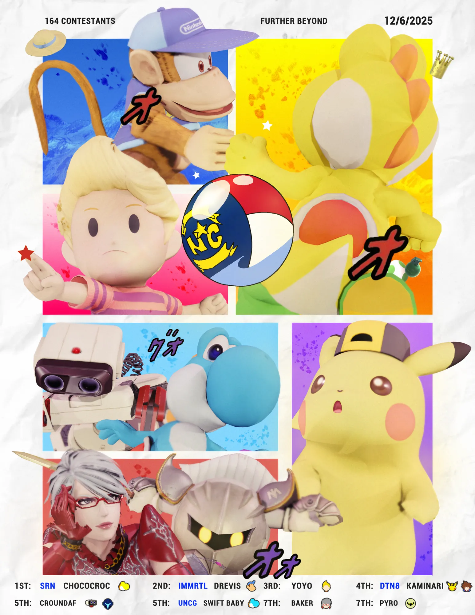 Further Beyond Top 8 Graphic