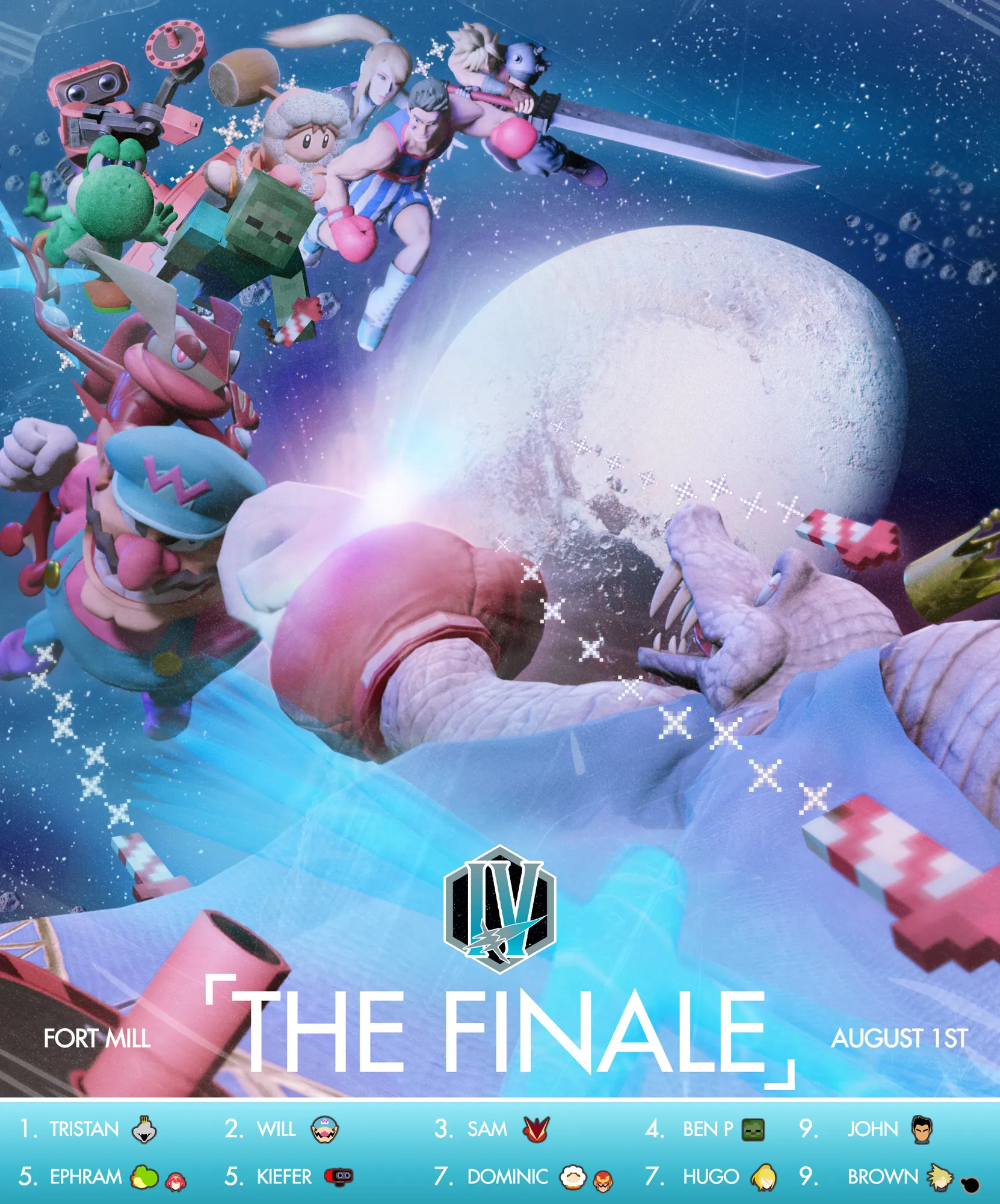 The Finale IV Placement Graphic