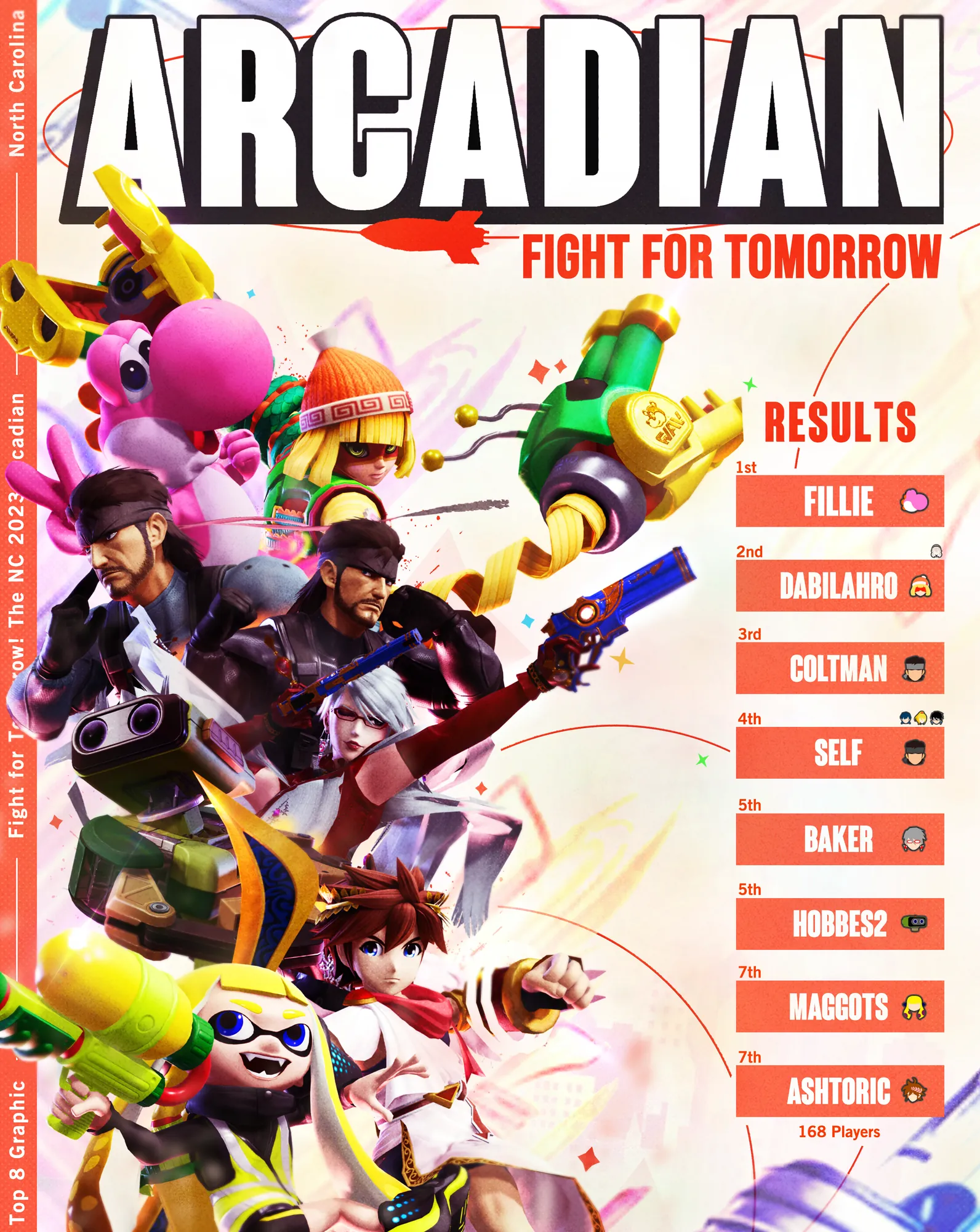 Arcadian Top 8 Graphic