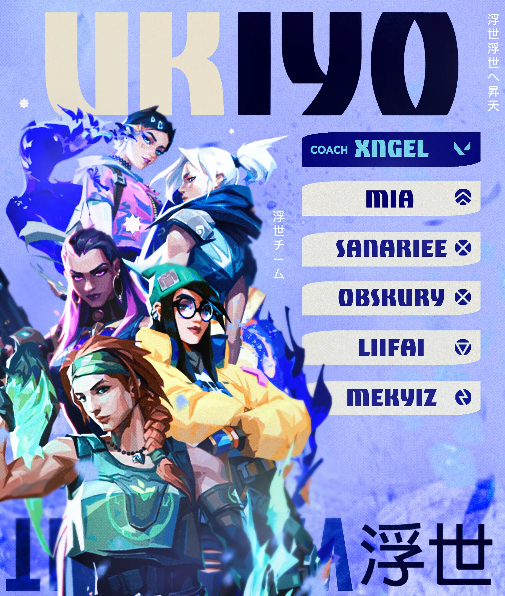 Ukiyo Valorant Graphic